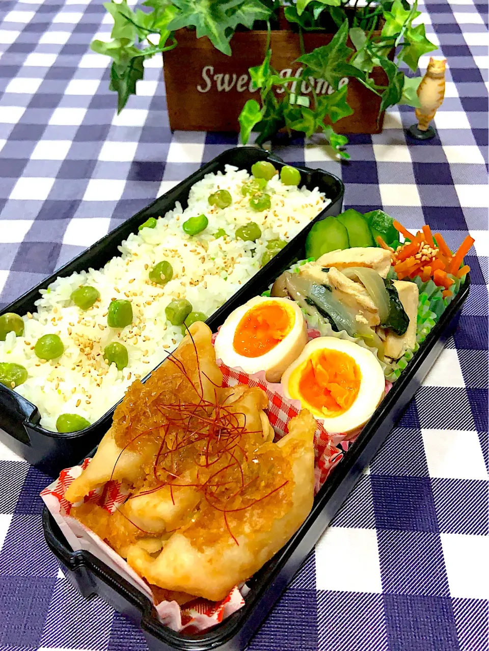 餃子弁当🍱|いとはんさん