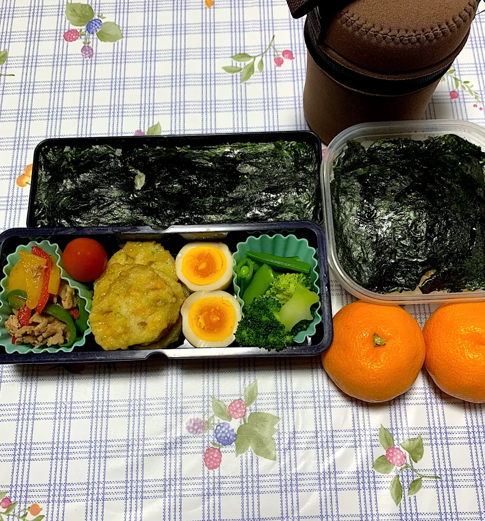 Snapdishの料理写真:息子&旦那さん弁当12/18|iguigupopさん