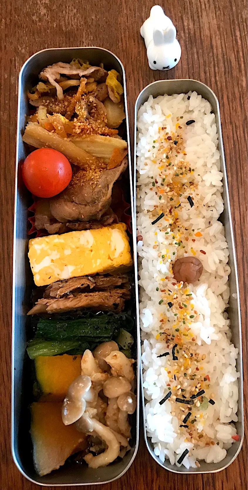 ランチ #お弁当  #お弁当記録  #サーモス  #豚肉と白菜のうま煮|小松菜さん