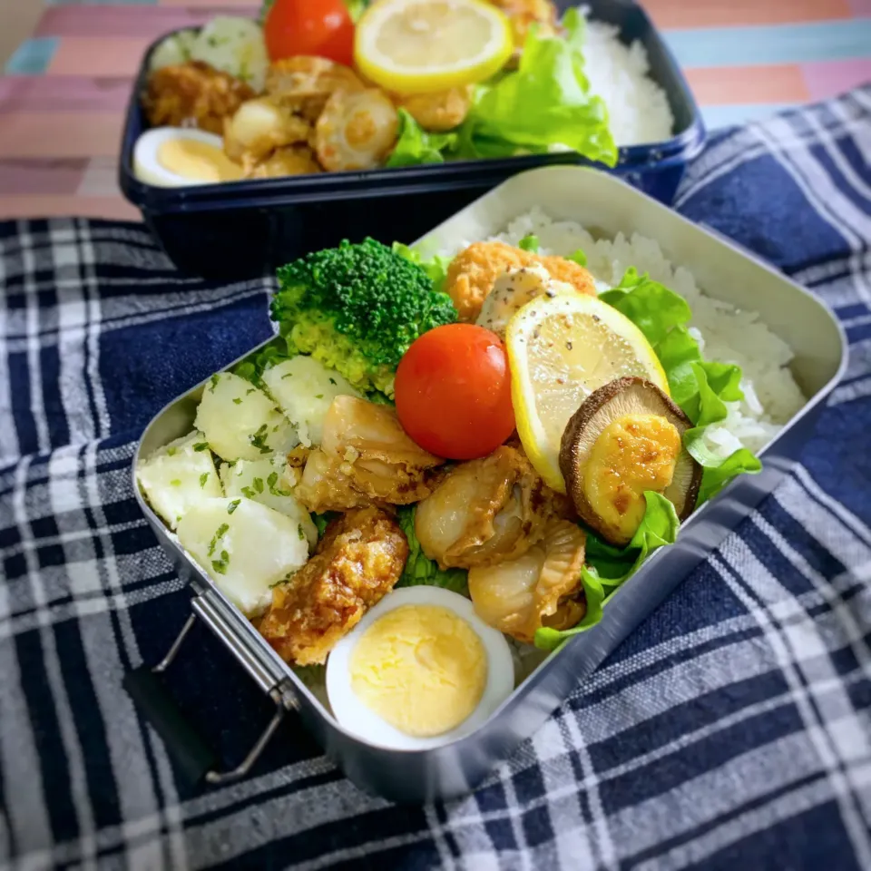 ホタテバター醤油弁当|サエさん