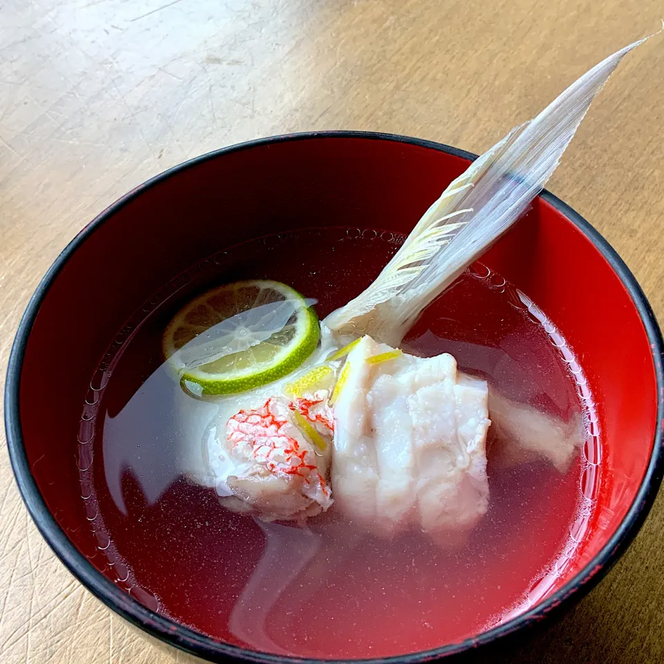 釣り魚🎣アマダイの潮汁|9421beruさん