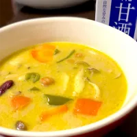 野菜増し！タイ風カレースープ|Iriemarukoさん