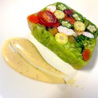 彩り野菜のテリーヌ✨