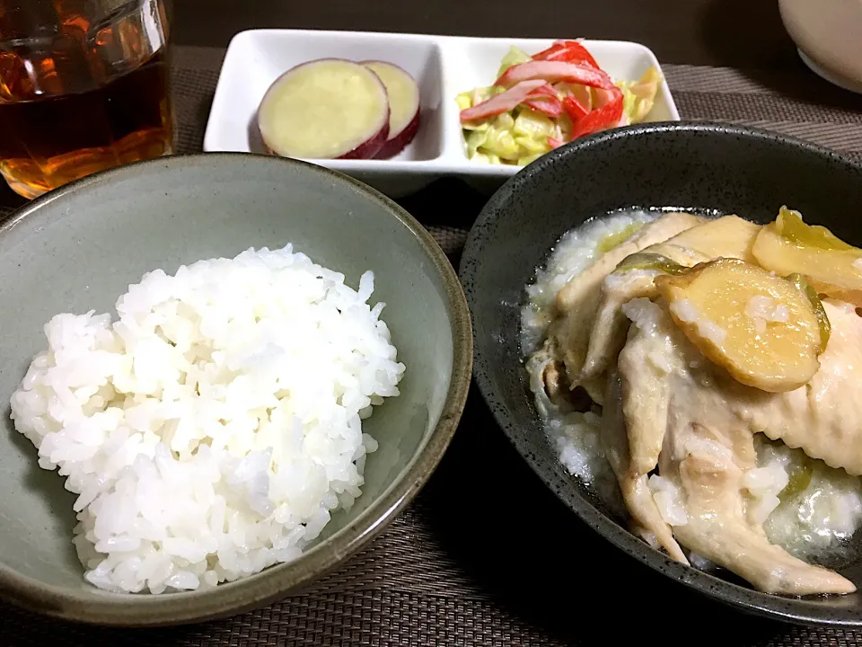 さつまいものレモン煮、山本ゆりさんの参鶏湯|ちぐあささん