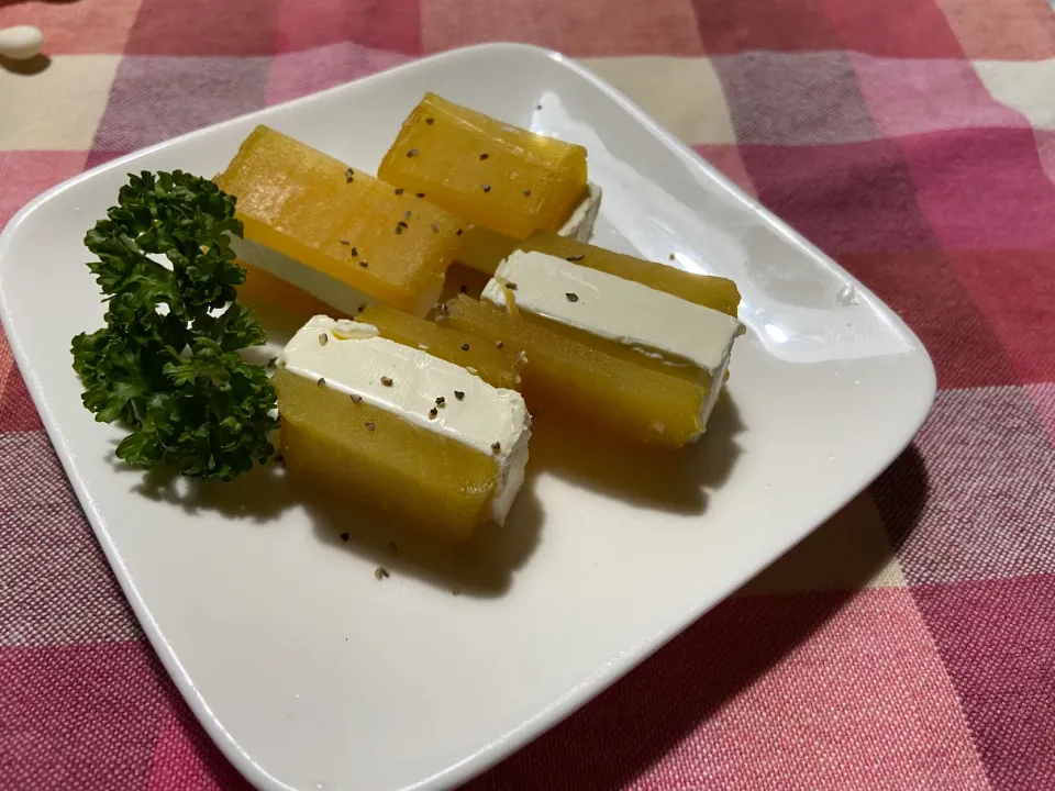 干し芋のクリチサンド|ハルのただ飯さん