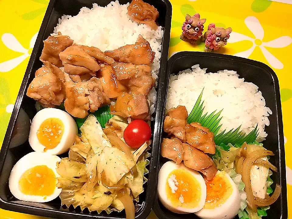 夫の弁当、娘の弁当|みどりさん