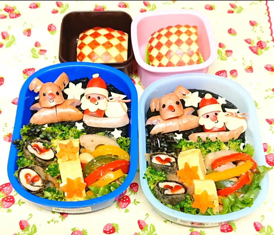 X'mas弁当❤️|みちゅあしさん