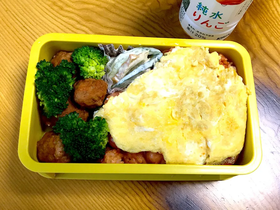 Snapdishの料理写真:高校生男子今日のお弁当2019/12/19|mi♪さん