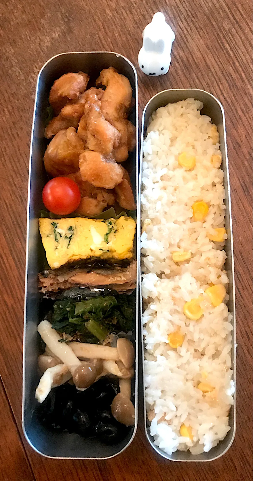 ランチ #サーモス  #お弁当記録  #お弁当 #鶏のうまいうまい焼き|小松菜さん