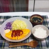 Snapdishの料理写真:オムレツ定食♪
201912.19|ゆうさん