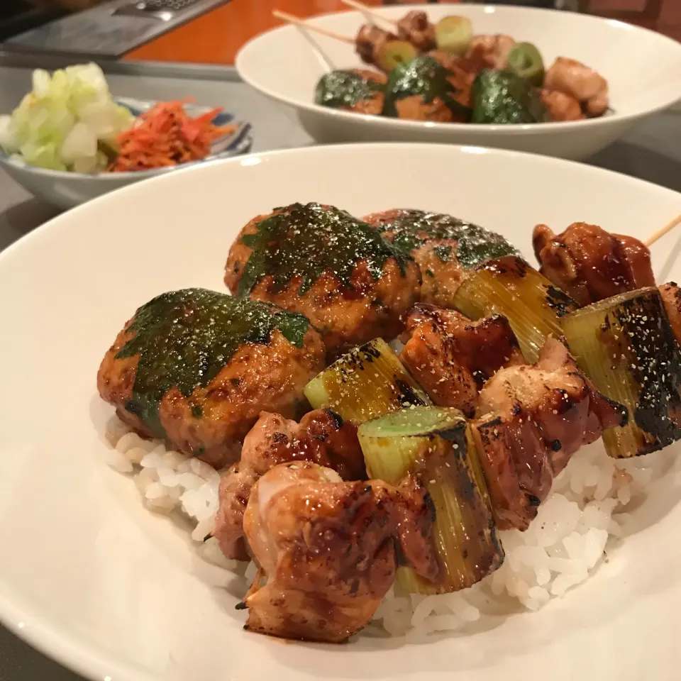 焼き鳥丼|koji toyodaさん