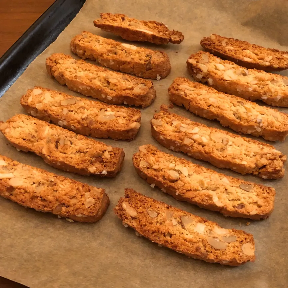 チーズとクルミのビスコッティ　　　　　　　Biscotti with cheese and walnuts|マユマユさん