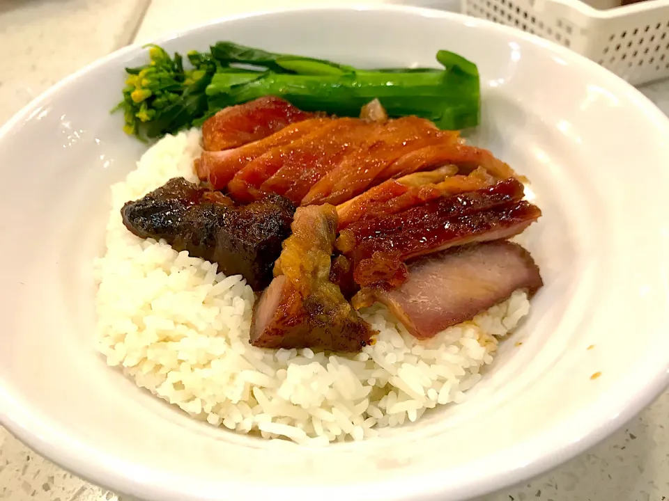 Barbecued pork rice|Sky Blueさん