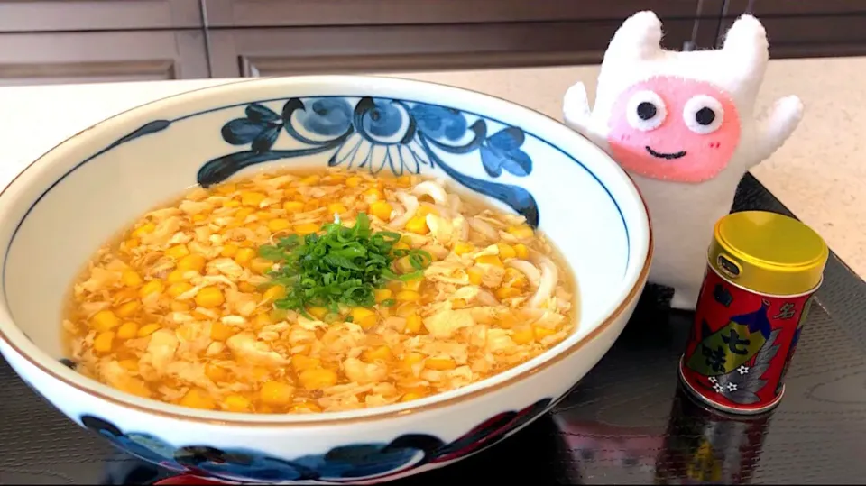 【もろこしうどん】愛知県岡崎市のご当地うどん YouTube ギョニソのニックTV|ヨッチャンさん