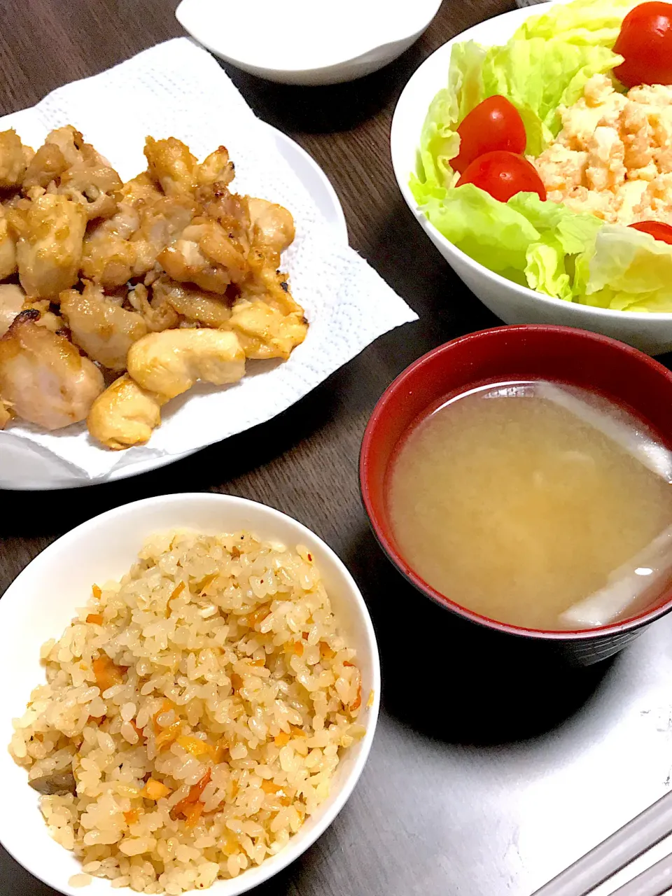 #唐揚げ
 #明太子ポテサラ|𝕜𝕪𝟙𝟘𝟚𝟘𝟙𝟠さん