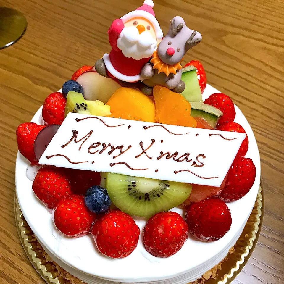 2019 クリスマス🎄ケーキ|miyaさん