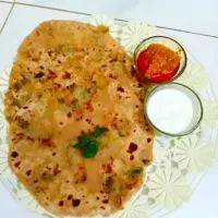 Aaloo paratha🤤made by my sis🍽️|monaさん