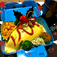 🎄オムライス&クリームシチューBENTO🍱🎄