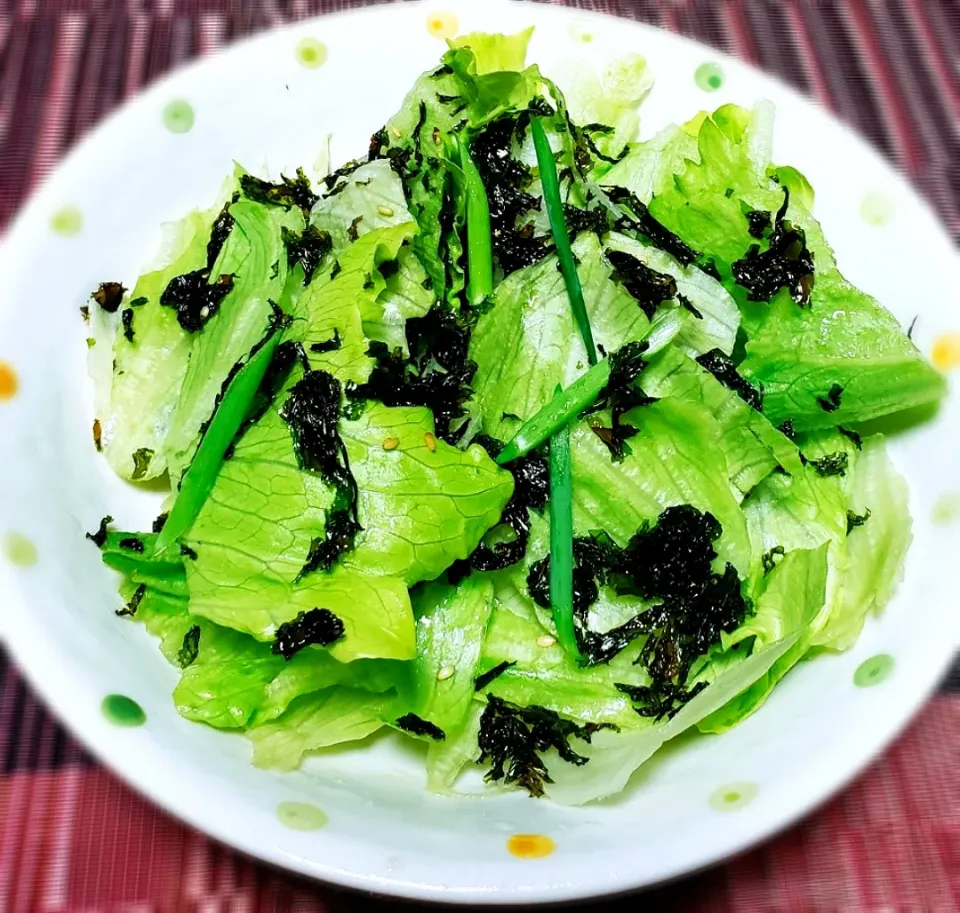 簡単だけど美味しい💕
美味しい塩と胡麻油で
チョレギサラダ|yukaringoさん