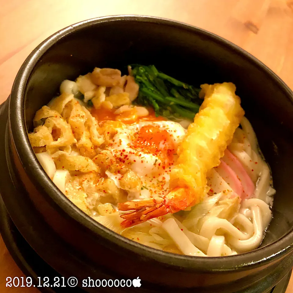 娘の鍋焼きうどん|shoooocoさん