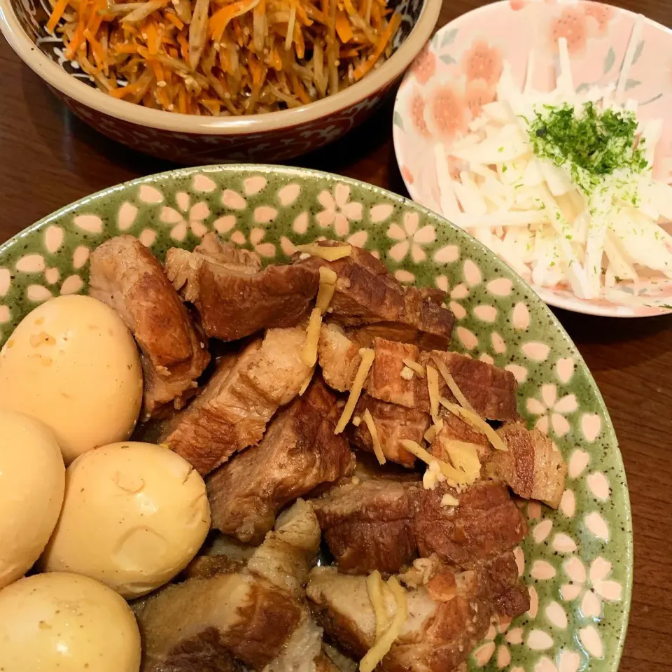 煮豚と煮卵🍖|みっこちゃんさん