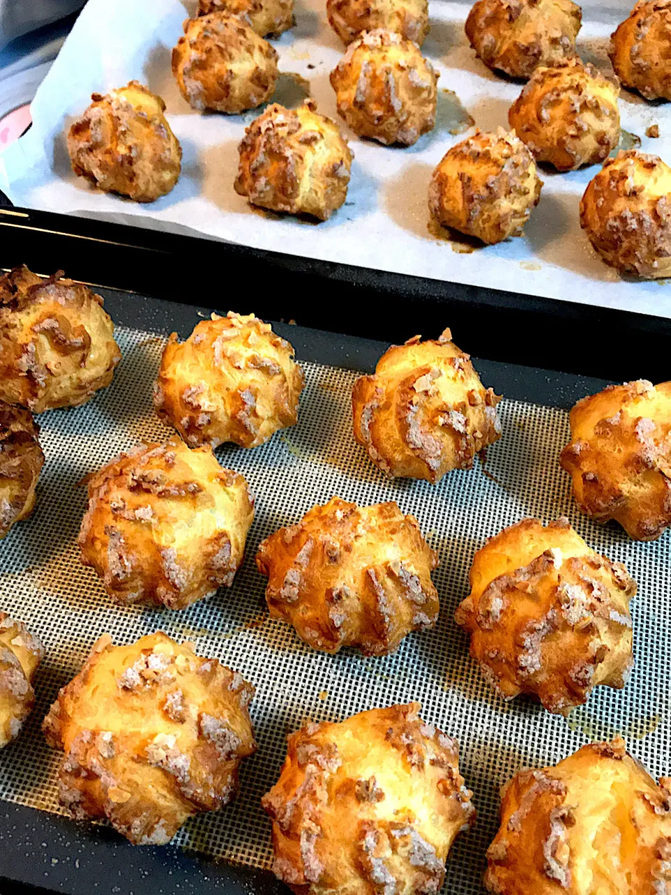 シュー生地焼き上がり♪|☆マミ☆さん