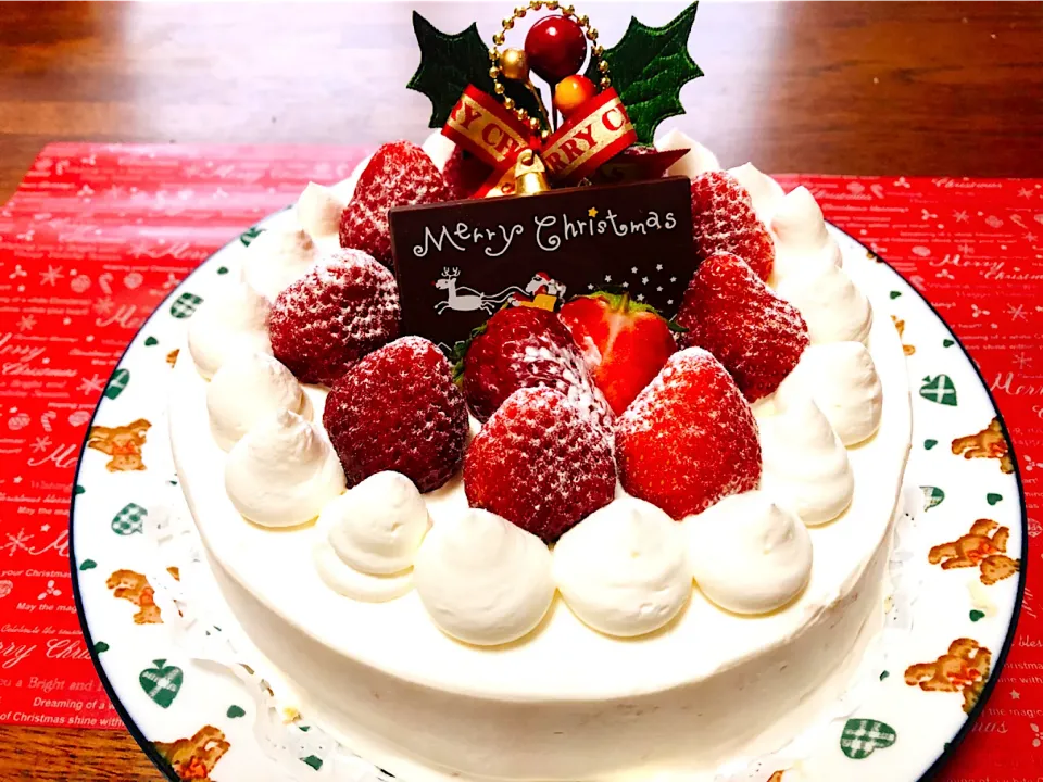 Snapdishの料理写真:クリスマスケーキ|シャークさん