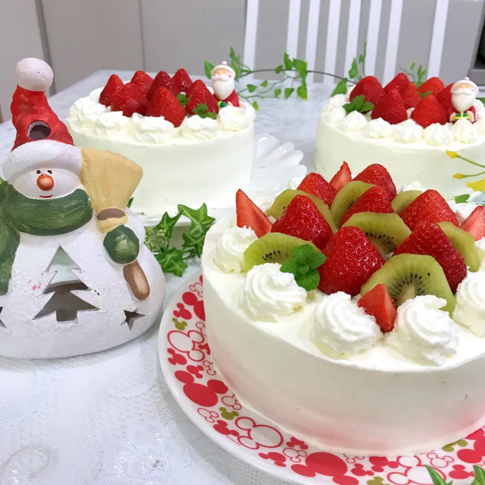 Snapdishの料理写真:🎄クリスマスケーキ|TAYOKOさん