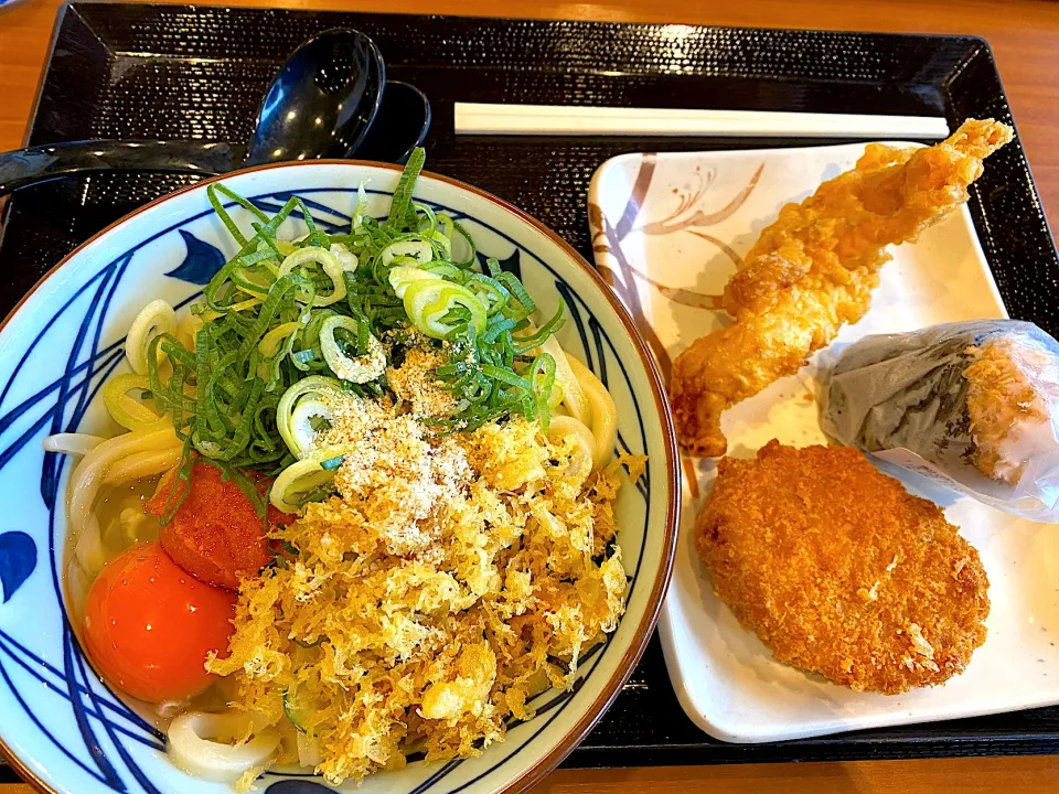 丸亀製麺 釜玉明太うどん|tomn720さん