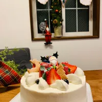 2019Christmas cake|くーまんもんさん