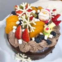 Snapdishの料理写真:クリスマスケーキ🎂|tamさん