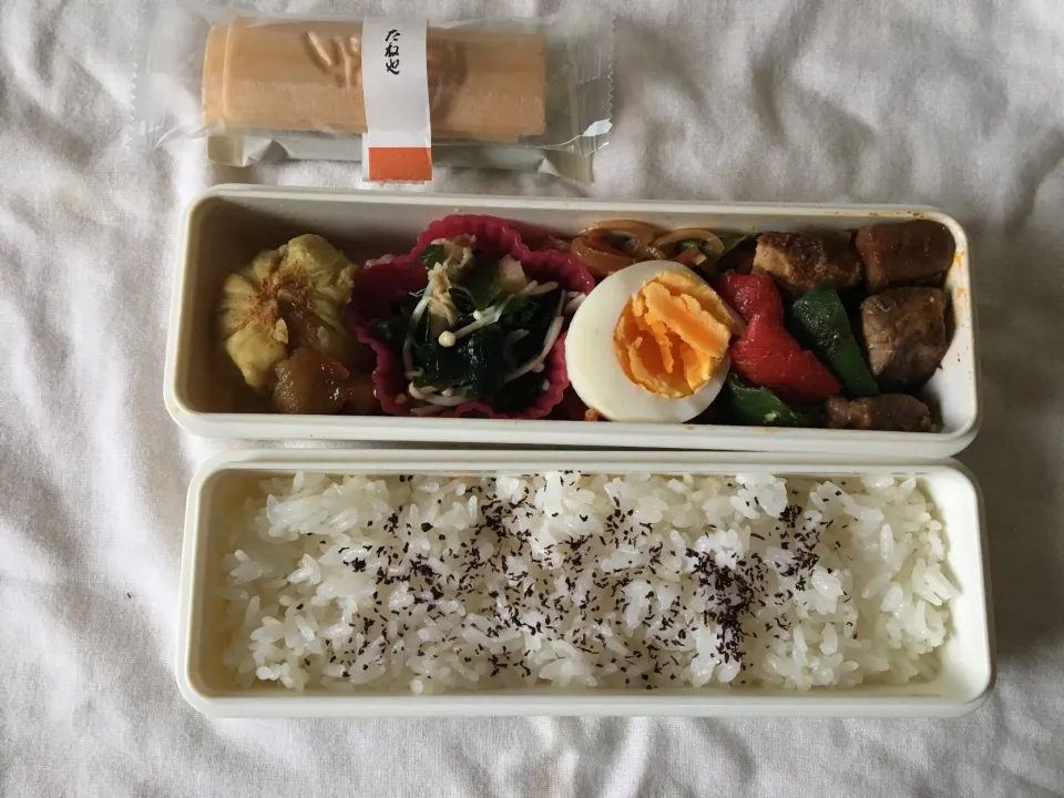 今日のお弁当|パンジーさん