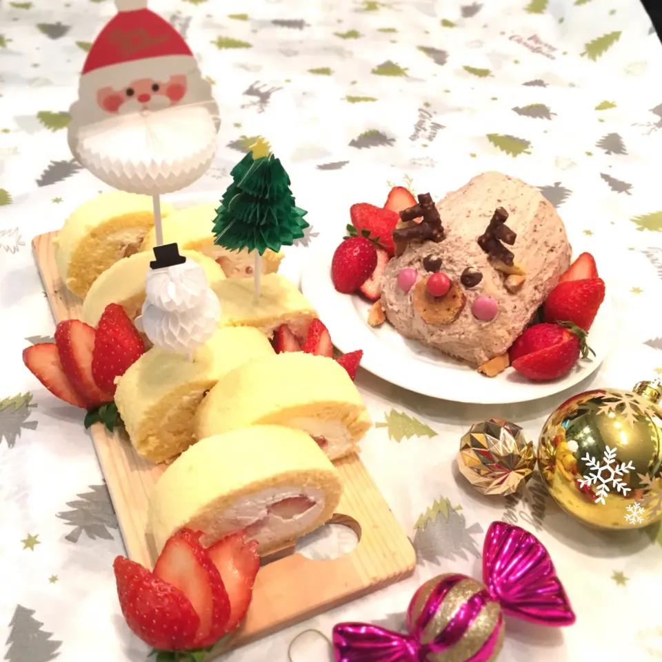 #クリスマスケーキ|rkt__momさん