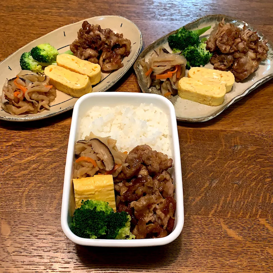 Snapdishの料理写真:高校生弁当＆置き弁|tenoaさん