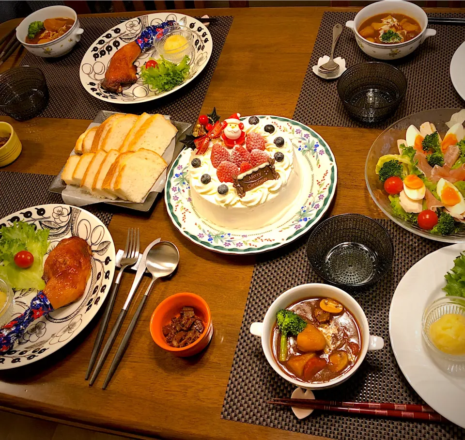 Snapdishの料理写真:2019年クリスマスパーティー|うさピーさん