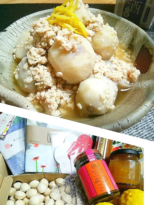 Snapdishの料理写真:sakurakoさんの料理 甘酒で作る常備菜　優しい甘み、しっとり鶏そぼろ🐔|sakurakoさん