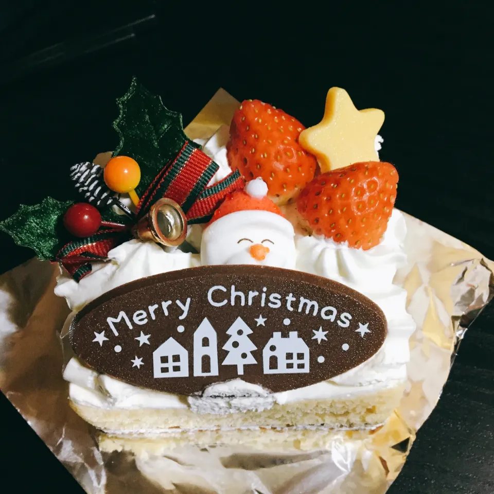 フライング笑クリスマスケーキ^_^町内会からありがたいケーキのプレゼント^_^|marioさん