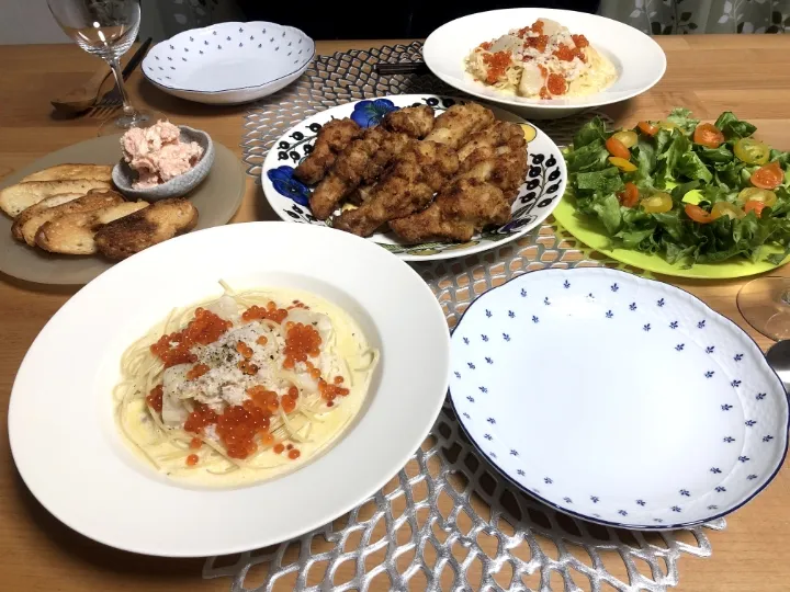 Snapdishの料理写真:クリスマスディナー|hipahipa.plateさん