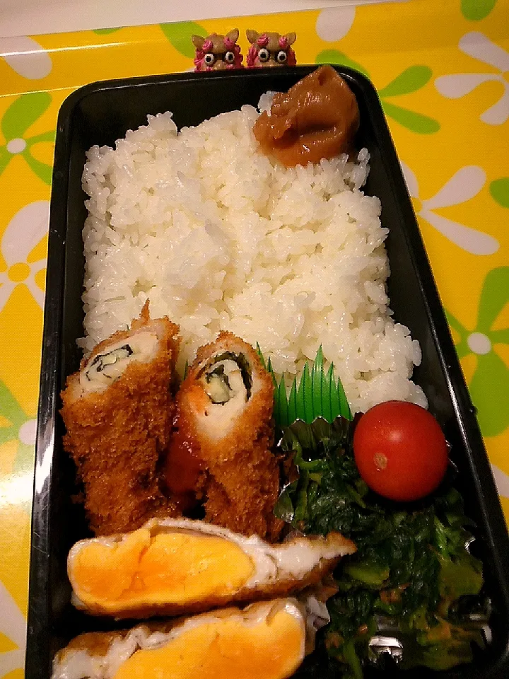 Snapdishの料理写真:夫の弁当|みどりさん