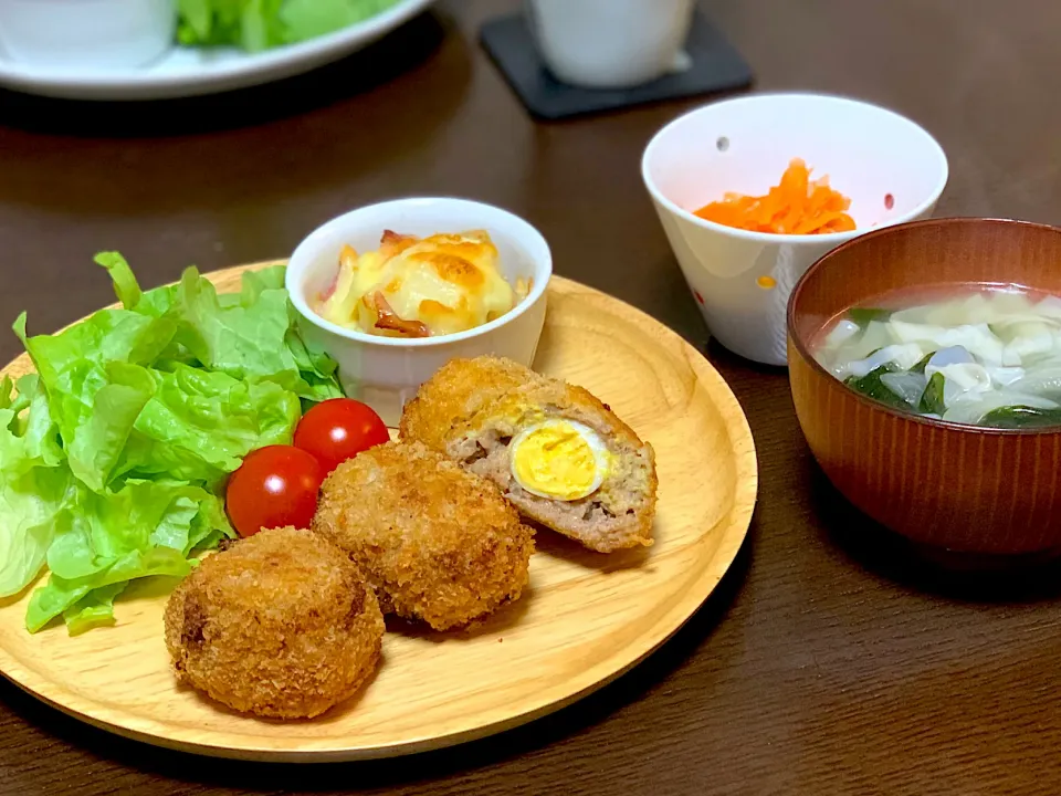 Snapdishの料理写真:🌸 うずら卵のスコッチエッグ 🌸|たんちゃんさん