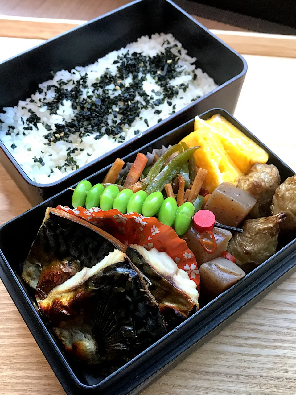 塩鯖弁当|二キィさん