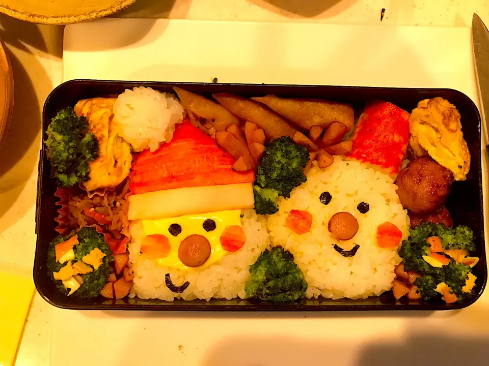 クリスマス弁当(^ ^)|ぱんじーにゃさん