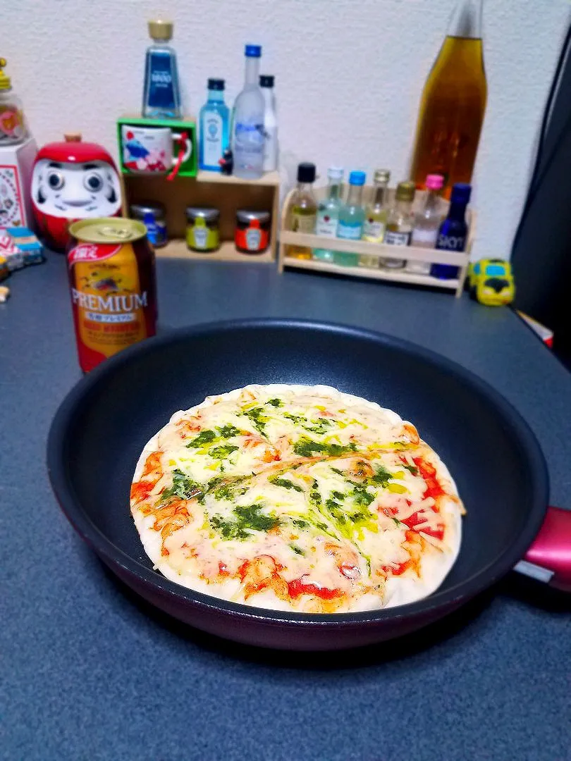 貰い物ピザを焼いてみた🍕|masaki .fさん