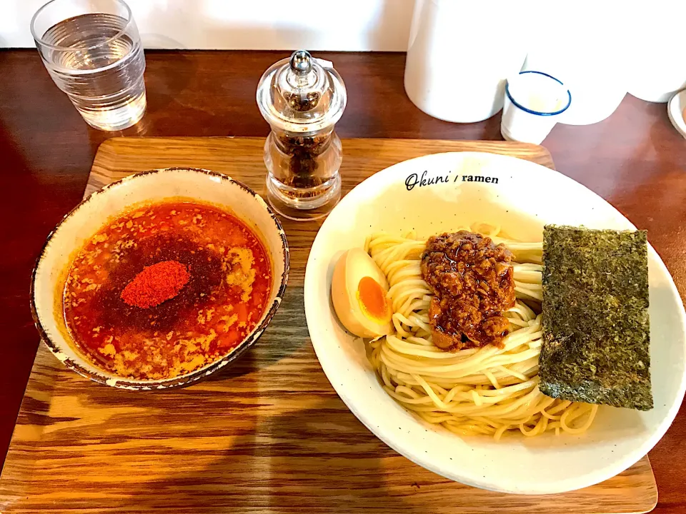 Snapdishの料理写真:✨激辛辛担つけ麺✨|中さんさん