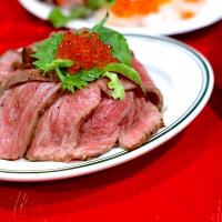 おうちクリスマスローストビーフライス