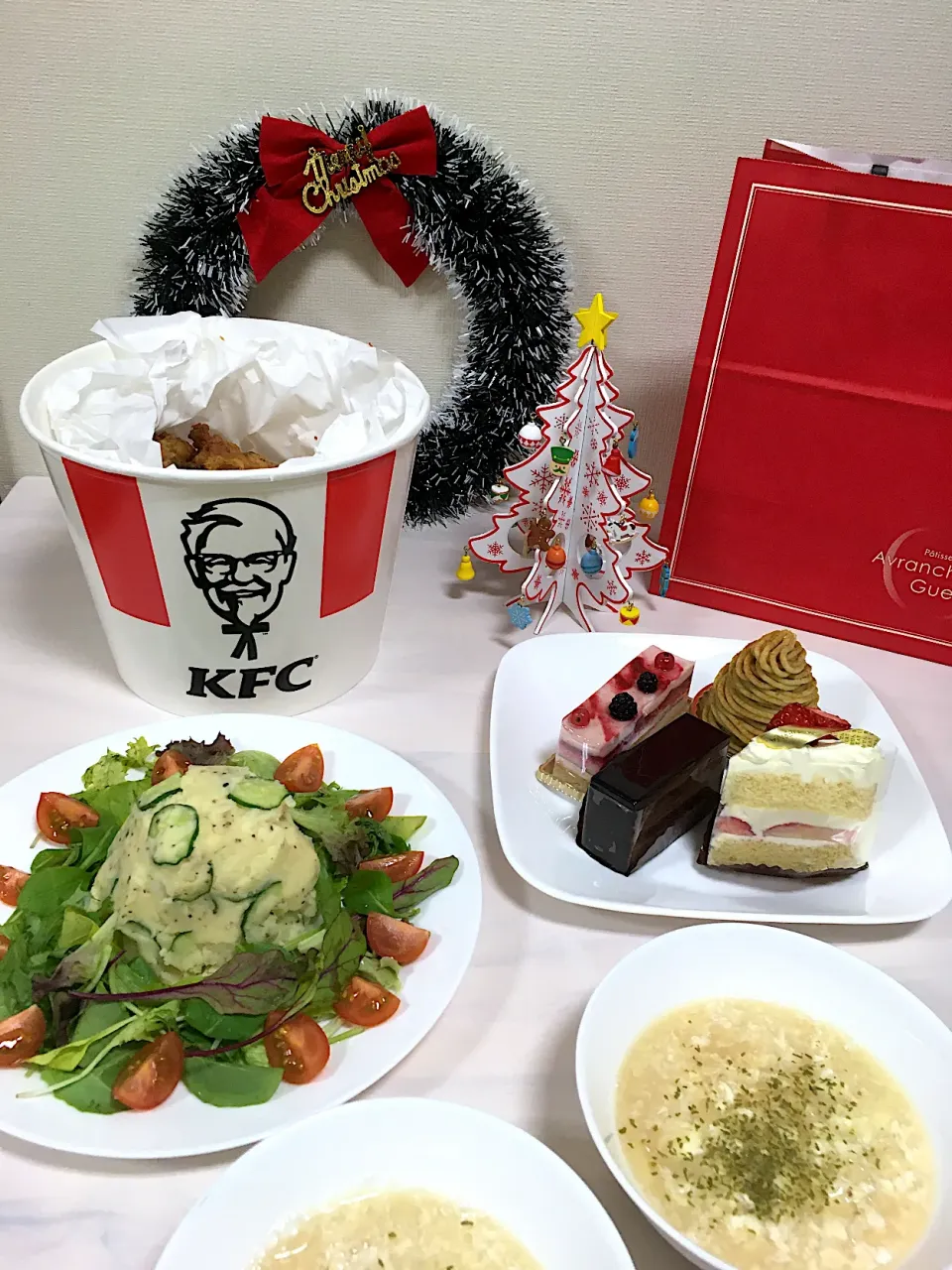 Snapdishの料理写真:クリスマス・ディナー|ももさん