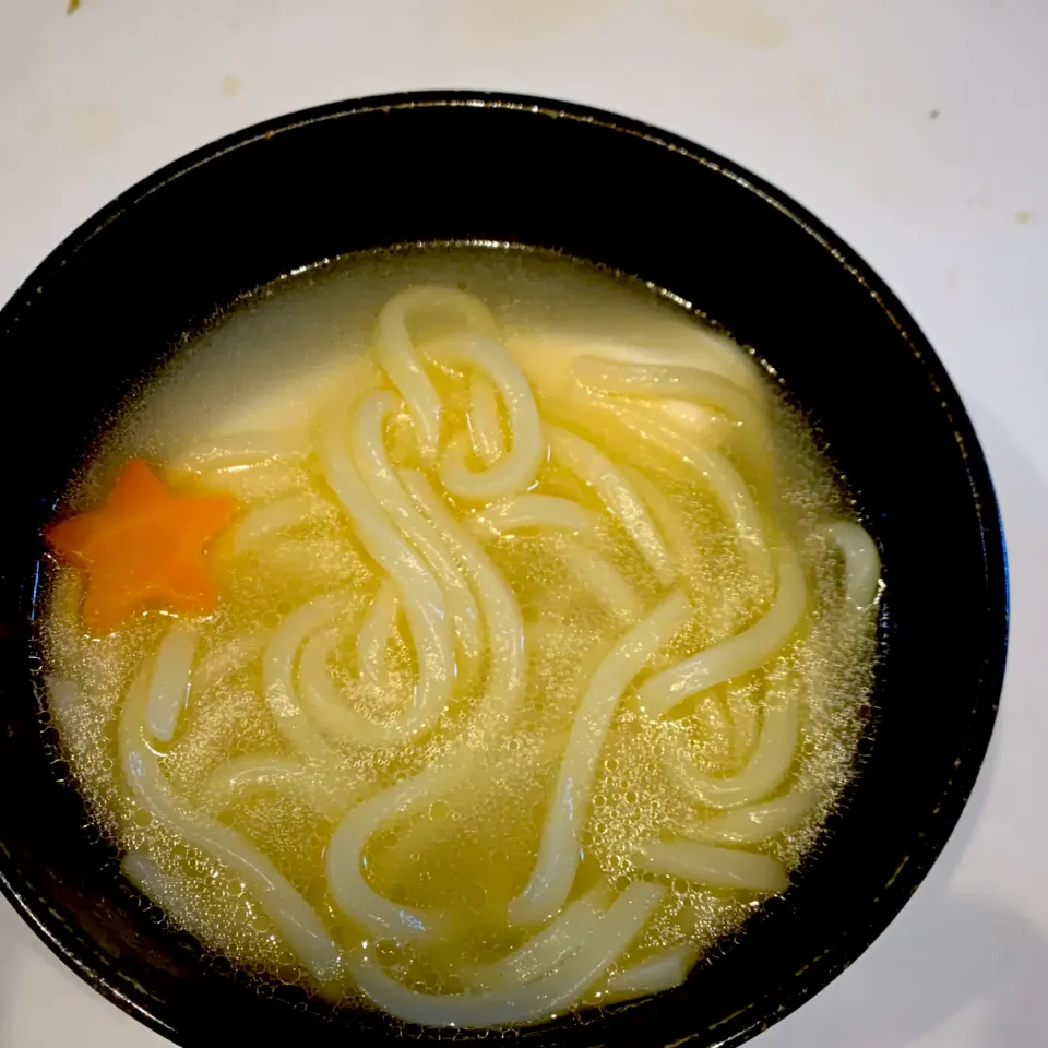 風邪完治一歩手前の晩御飯のうどん|&しーさん