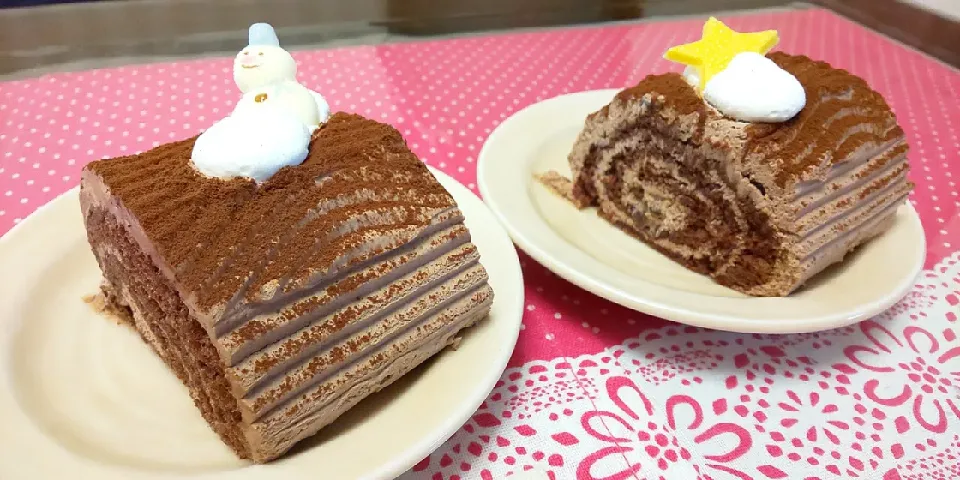 Merry Christmas
我が家は小さなチョコレートロールです😀|kamekameさん