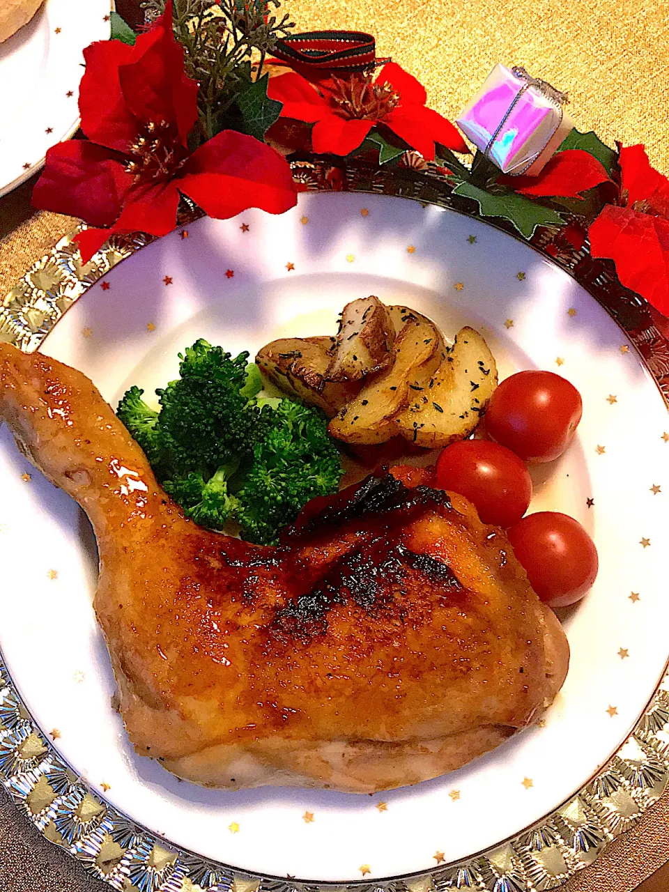 Merry Christmas🎄王道の照り焼きローストチキン🎄🍗🎅|🌺🌺Foodie🌺🌺さん