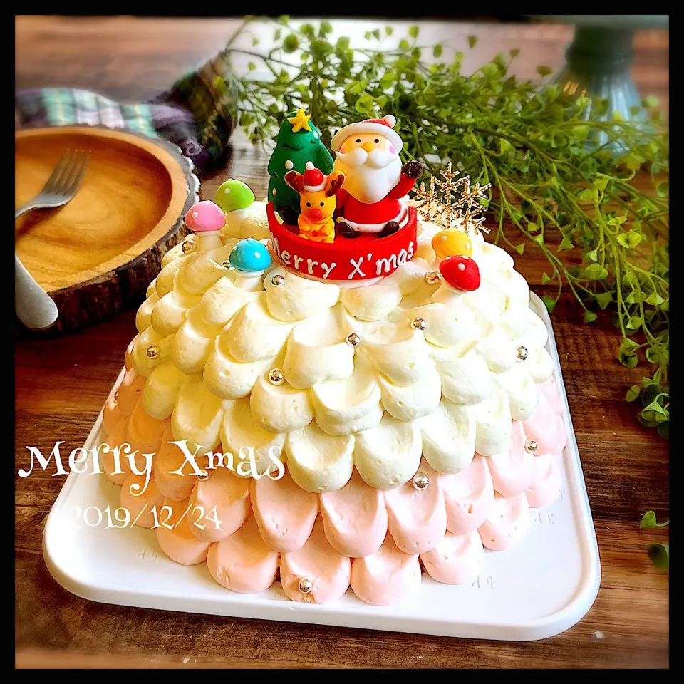 Snapdishの料理写真:クリスマスケーキ|ともみさん